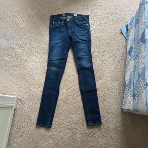 AG High-Waisted Skinny Jeans